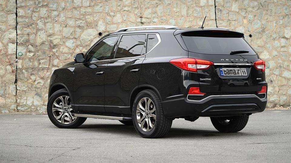 طراحی نمای عقب سانگ‌یانگ رکستون